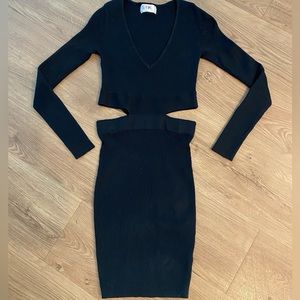 NWOT | SEEK the Label | Cut Out Knit Dress | Size XS